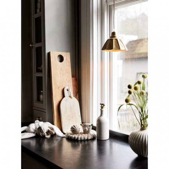 Ester f�nsterlampa, Gul 17cm