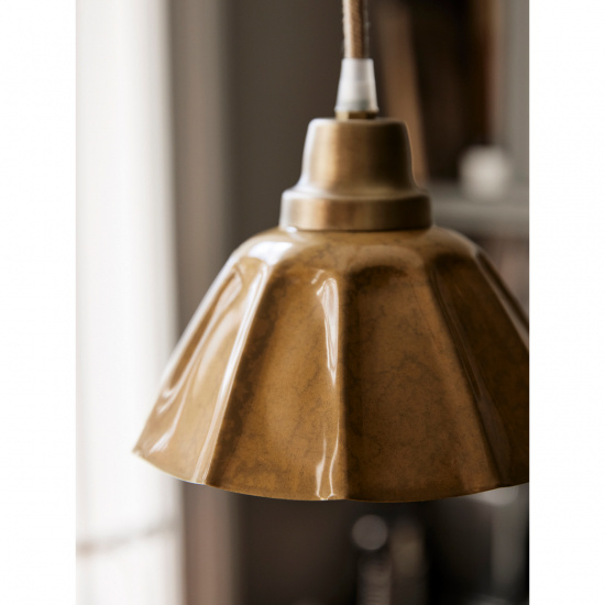 Ester f�nsterlampa, Gul 17cm