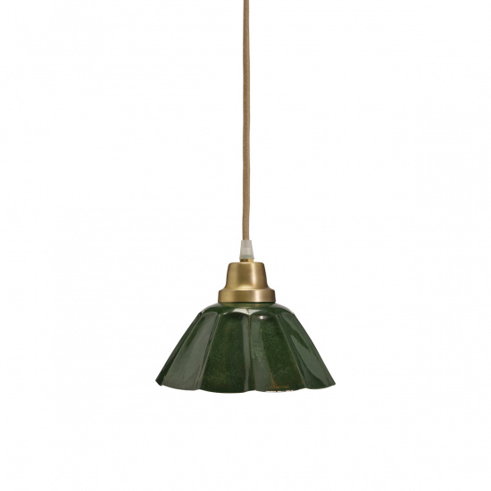Ester f�nsterlampa, M�rkgr�n 17cm