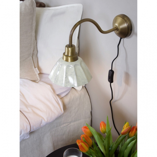 ESTER V�gglampa, Offwhite 34cm