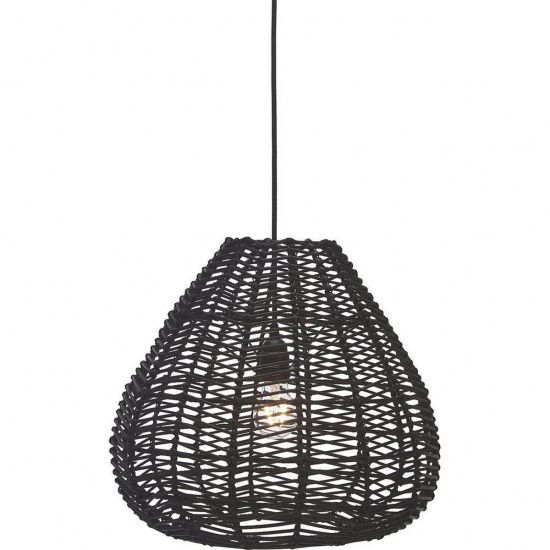 Adelle Taklampa, Svart 43cm