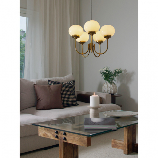 ELSY Taklampa, Guld - Diameter 56cm