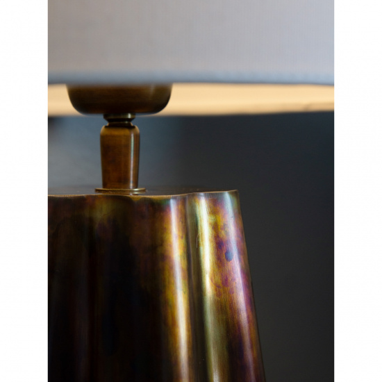 AIRA Lampfot, Oil Brass, H�jd 34cm Exkl sk�rm