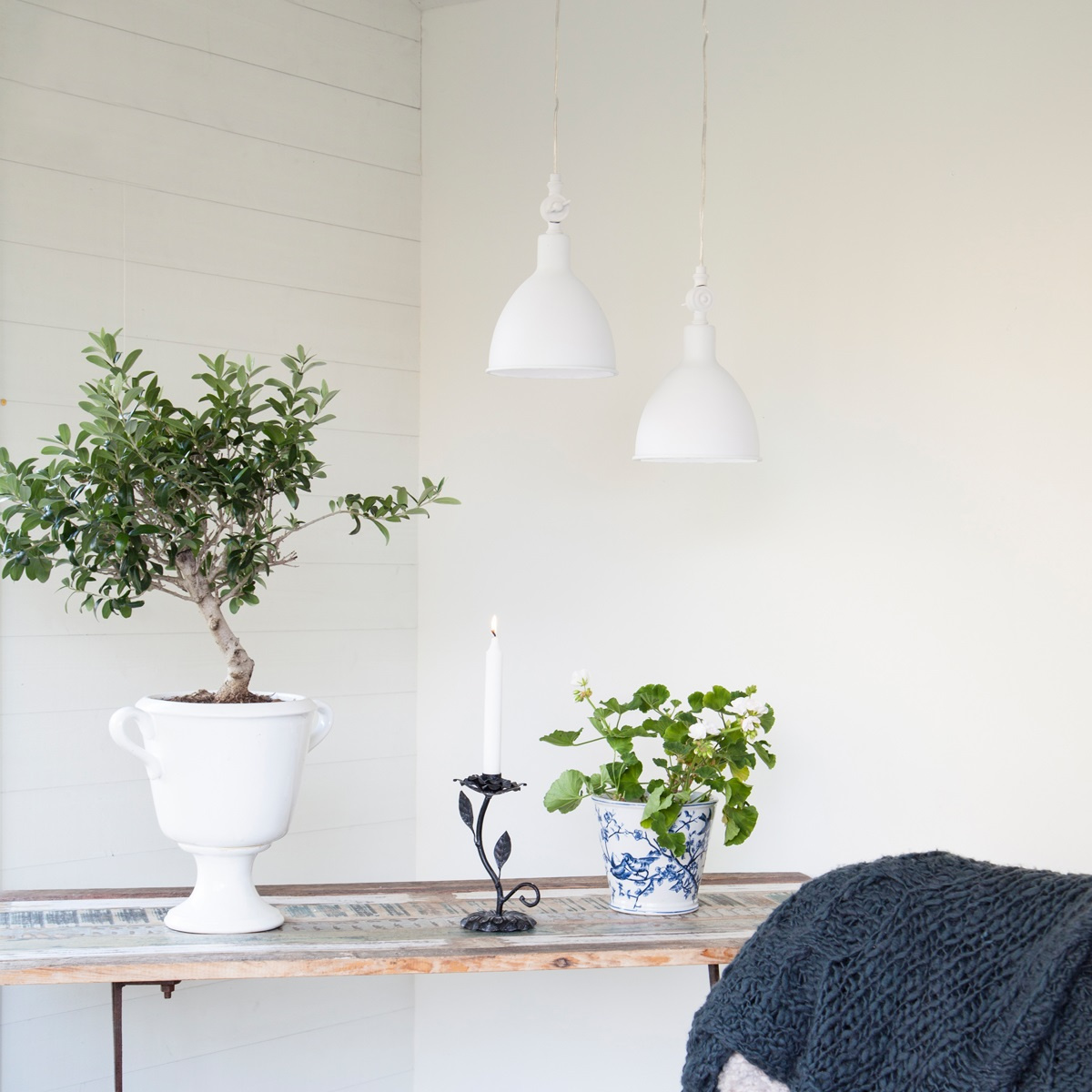 Bazar takpendel �17cm Sandsvart