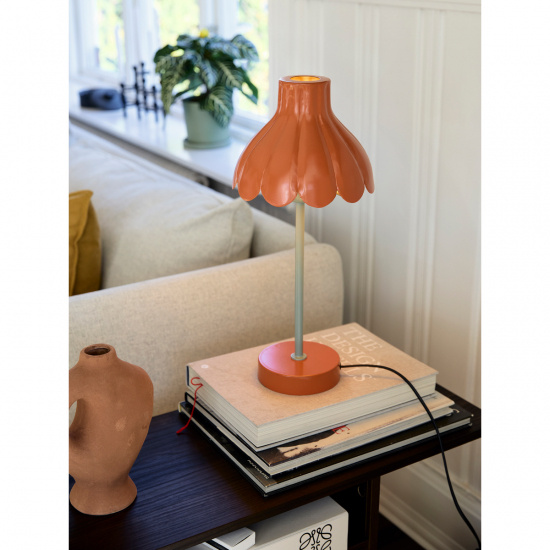 Wera bordslampa, Orange/gr�n 47cm