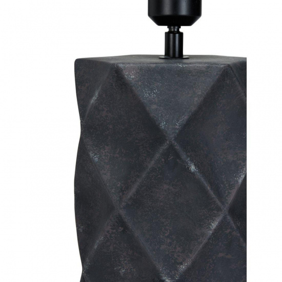 Hazel Lampfot, Anthracite 43cm