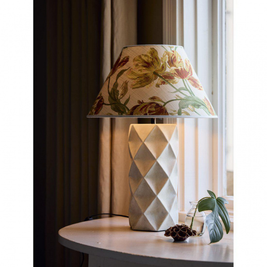 Hazel Lampfot, Beige 43cm