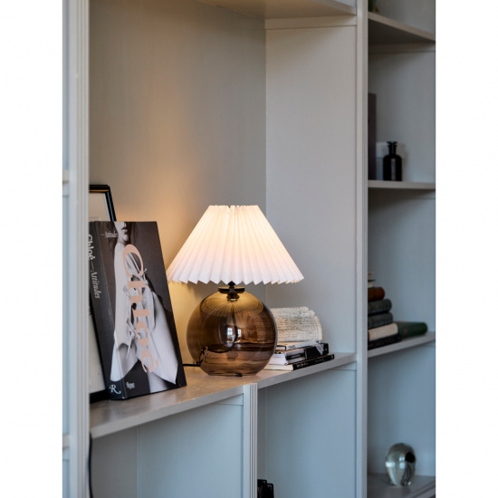 Ines Lampsk�rm, Offwhite 30cm