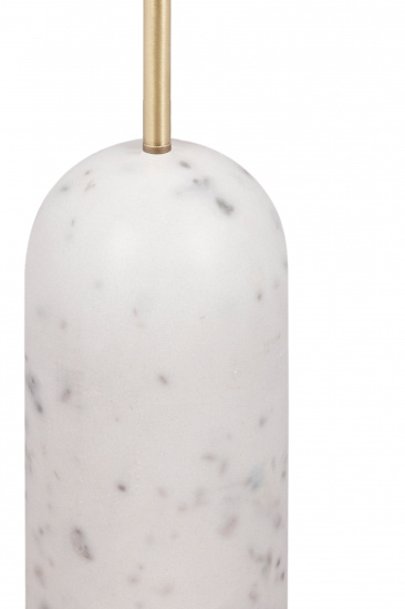 Golvlampa Torrano Vit marmor