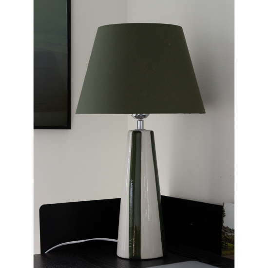 LEYA Bordlampa - Gr�n - H�jd 54cm