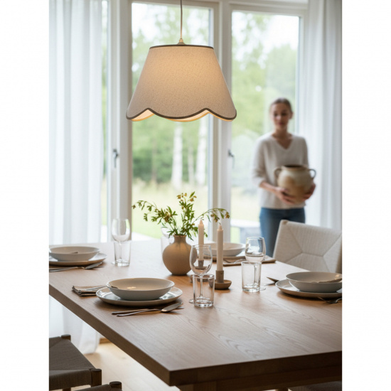 NELL Taklampa, Beige, 35cm