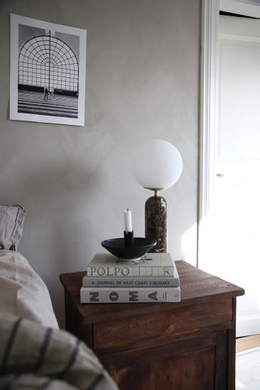 Bordslampa Torrano Brun marmor