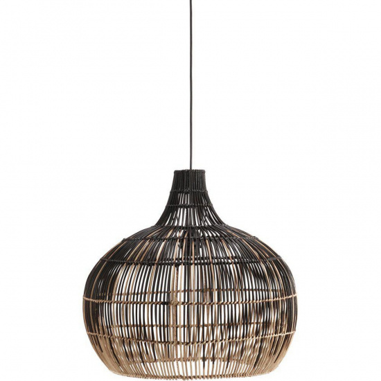 Martha Taklampa, Natur/svart 50cm