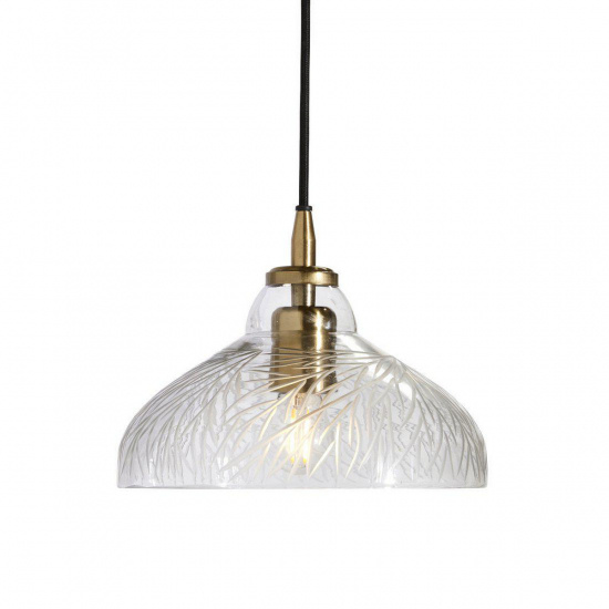 Maple Taklampa, Klarglas 23cm