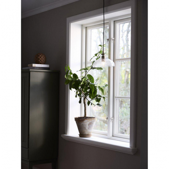 Maple Taklampa, Klarglas 23cm