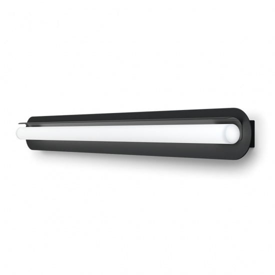 ROYALE Badrum, V�gg, Svart, L=80cm Led