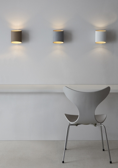 Sinne V�gglampa fast inst vitstruktur/silver LED