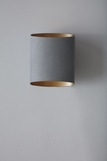 Sinne V�gglampa betongstruktur/m�ssing G9