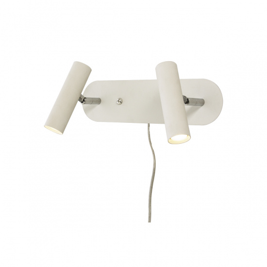 ARTIC v�gglampa dubbel, vit