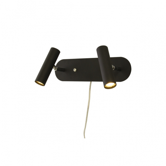 ARTIC v�gglampa dubbel. svart