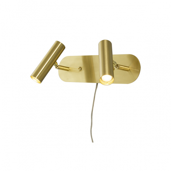 ARTIC v�gglampa dubbel, matt m�ssing