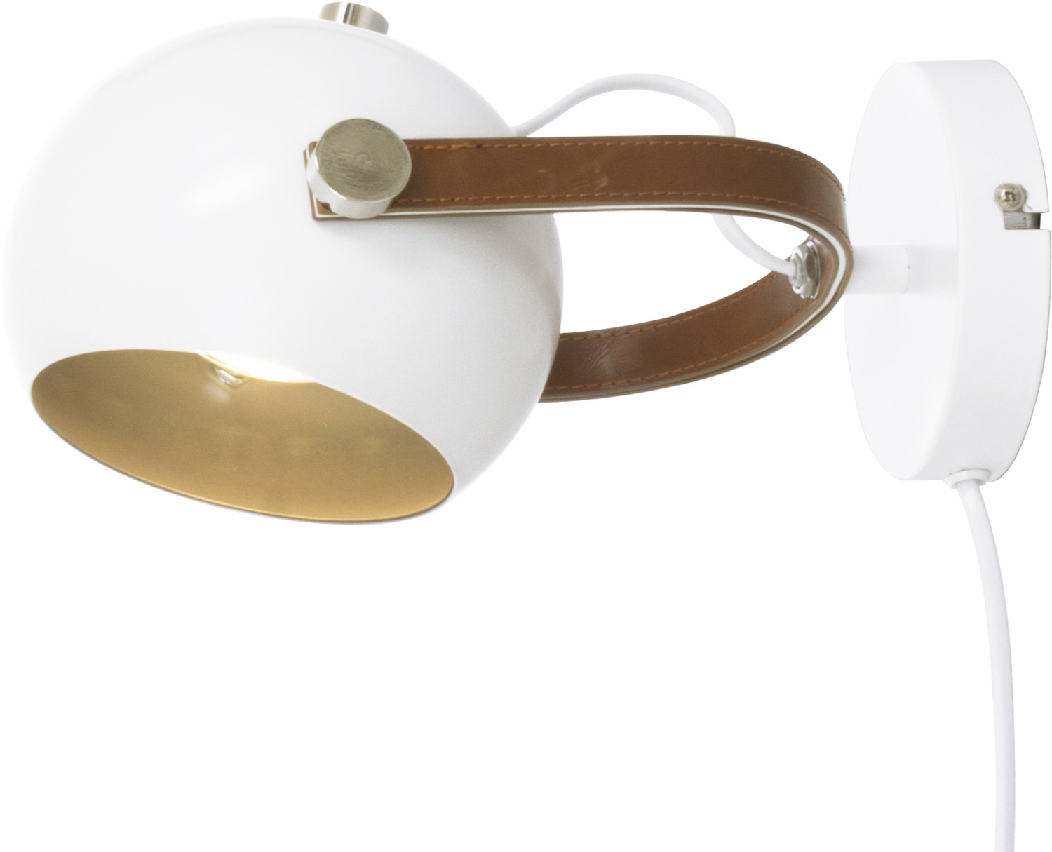 BOW v�gglampa, vit