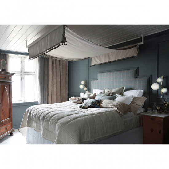 MOLEKYL v�gglampa, matt m�ssing/vit