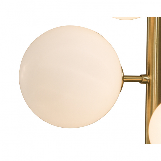 MOLEKYL v�gglampa, matt m�ssing/vit