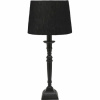 Salong bordslampa - Komplett med skrm Hjd 55cm
