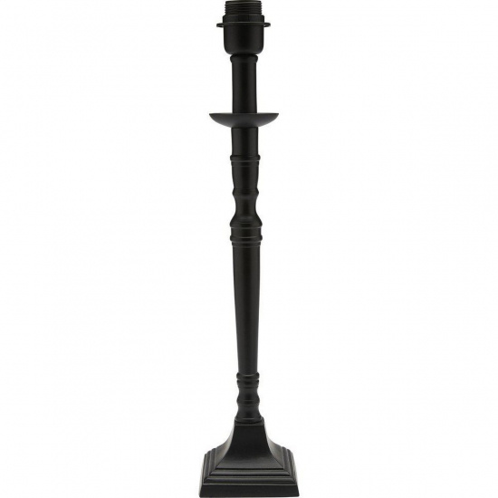 Salong Lampfot, Matt Svart 53cm