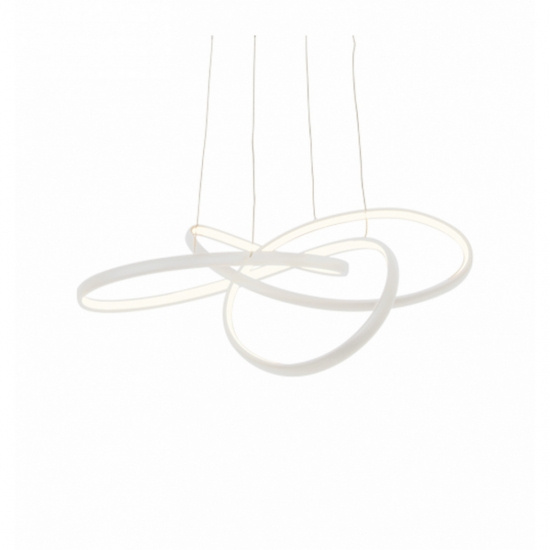 NEBULOSA taklampa, vit