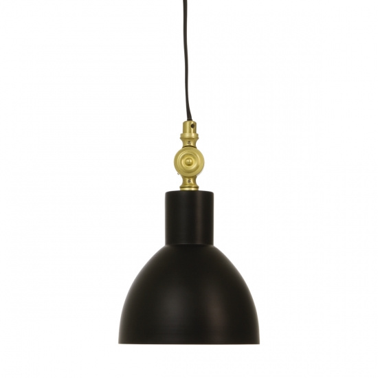 DUBLIN f�nsterlampa, svart/matt m�ssing