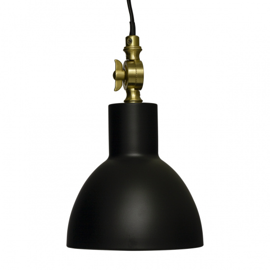 DUBLIN f�nsterlampa, svart/matt m�ssing