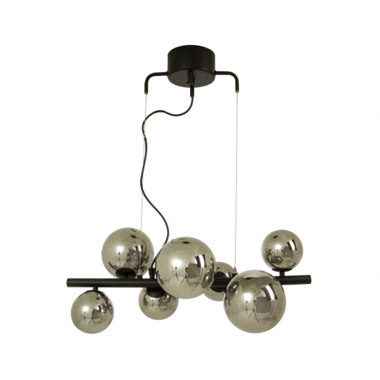 MOLEKYL taklampa L58, svart/r�k