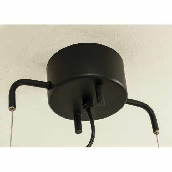 MOLEKYL taklampa L58, svart/r�k