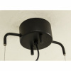 MOLEKYL taklampa L58, svart/rök MOLEKYL taklampa L58, svart/rök
