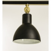 DUBLIN taklampa 3:a, svart/matt mässing DUBLIN taklampa 3:a, svart/matt mässing