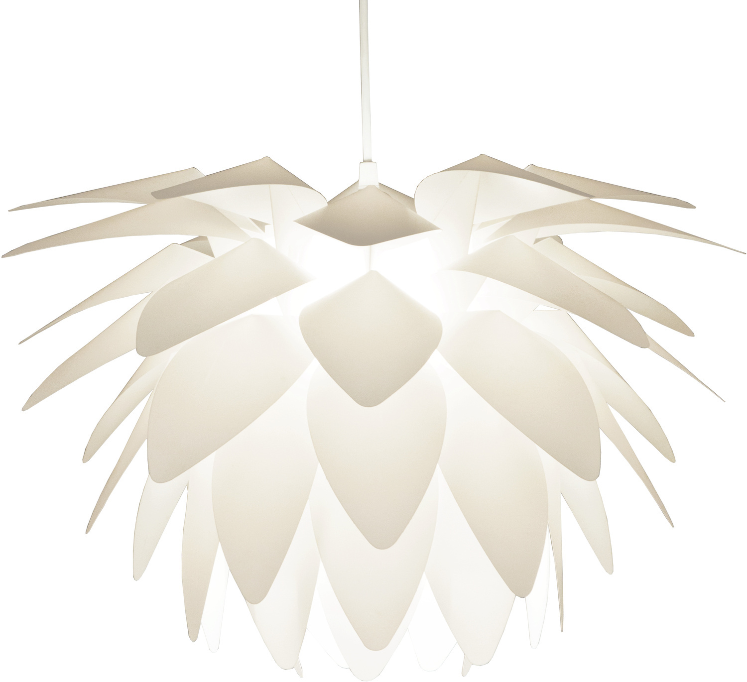 CACTUS taklampa, vit