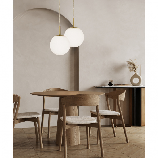 OPAL taklampa, �25, matt m�s