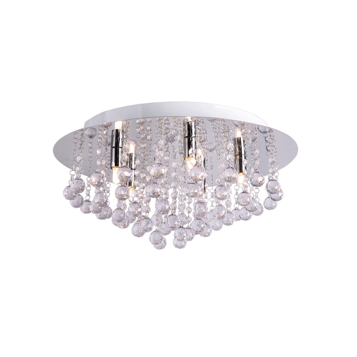 MADELENE plafond 50cm, krom