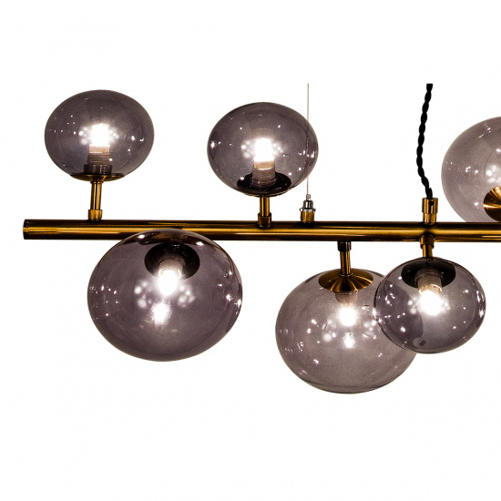 MOLEKYL taklampa L73, antik/r�k