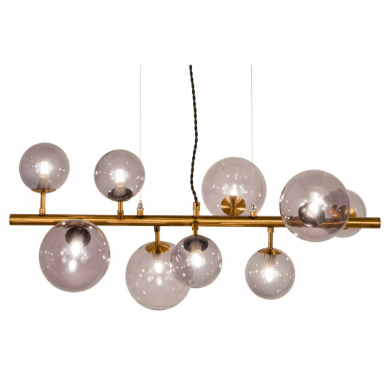 MOLEKYL taklampa L73, antik/r�k