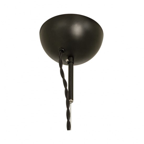 MOLEKYL taklampa lodr�t, svart/r�k