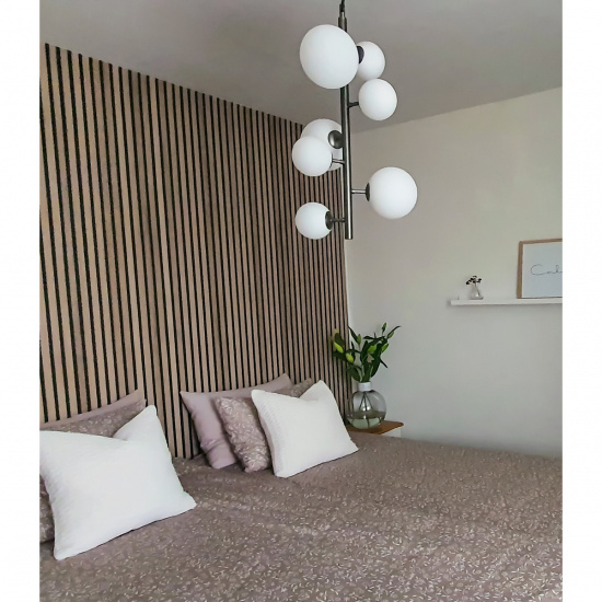 MOLEKYL taklampa lodr�t, tenn/vit