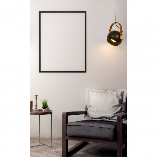 BOW taklampa, singel, svart