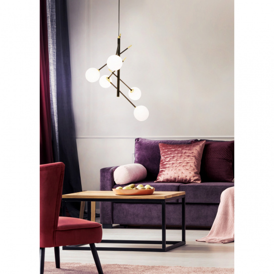 AKROBAT taklampa, svart