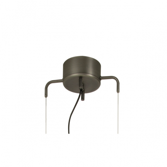 MOLEKYL taklampa L85, tenn/opalvit