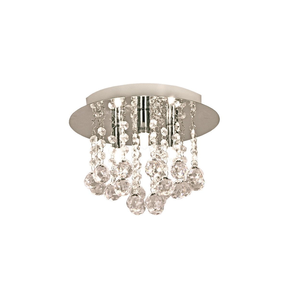 MADELENE plafond, krom