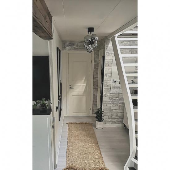 MOLEKYL plafond, svart/r�k