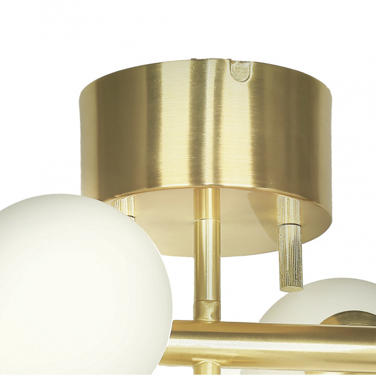 MOLEKYL plafond, matt m�ssing/vit